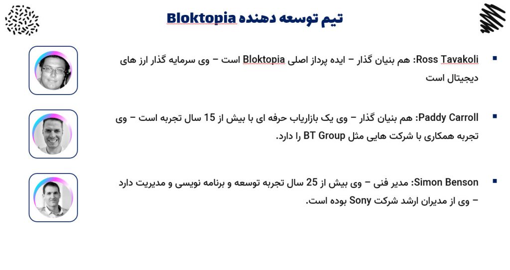 تیم توسعه دهنده Bloktopia